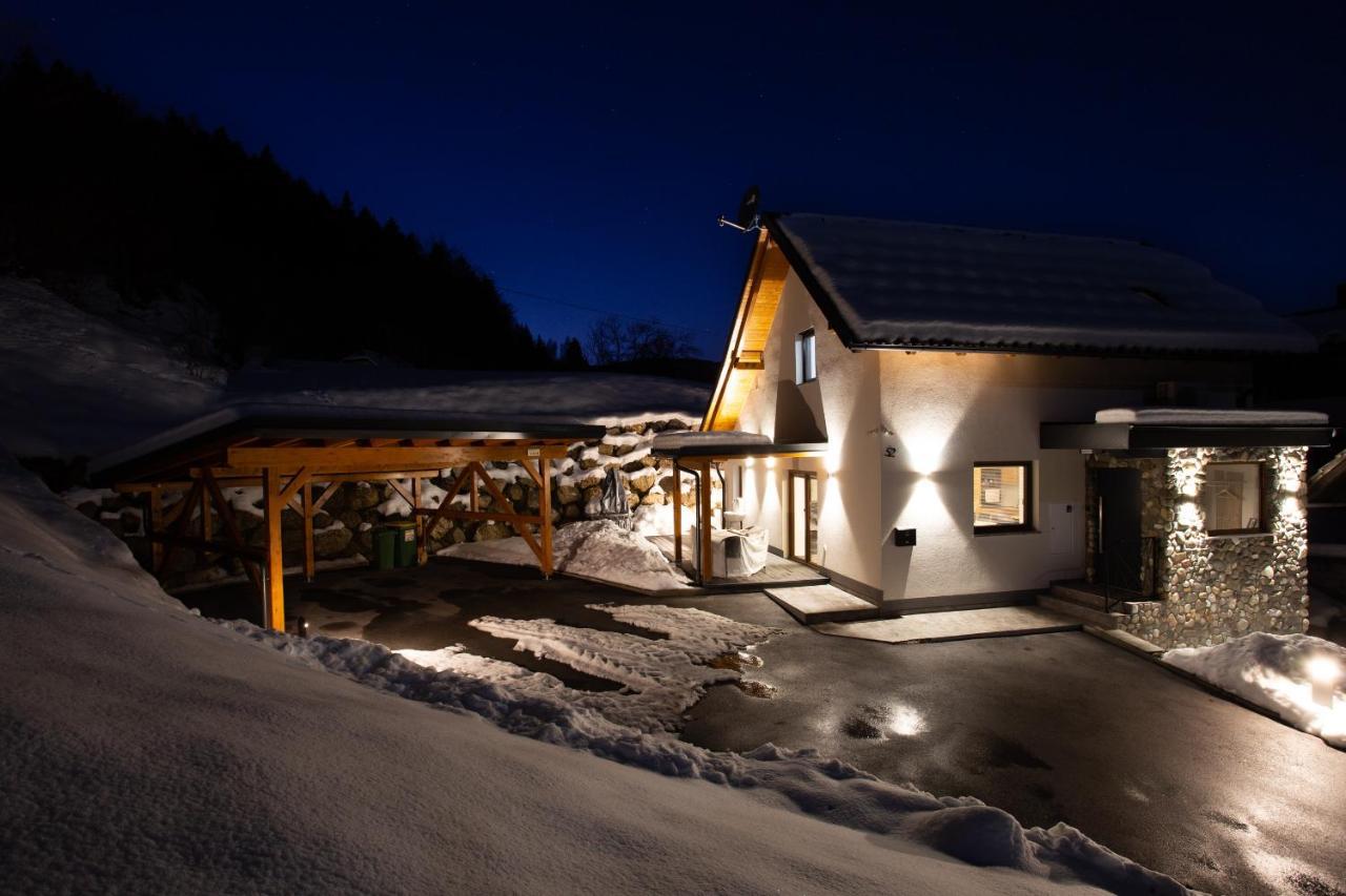 My Time Holiday House With Sauna Zgornje Gorje Bagian luar foto