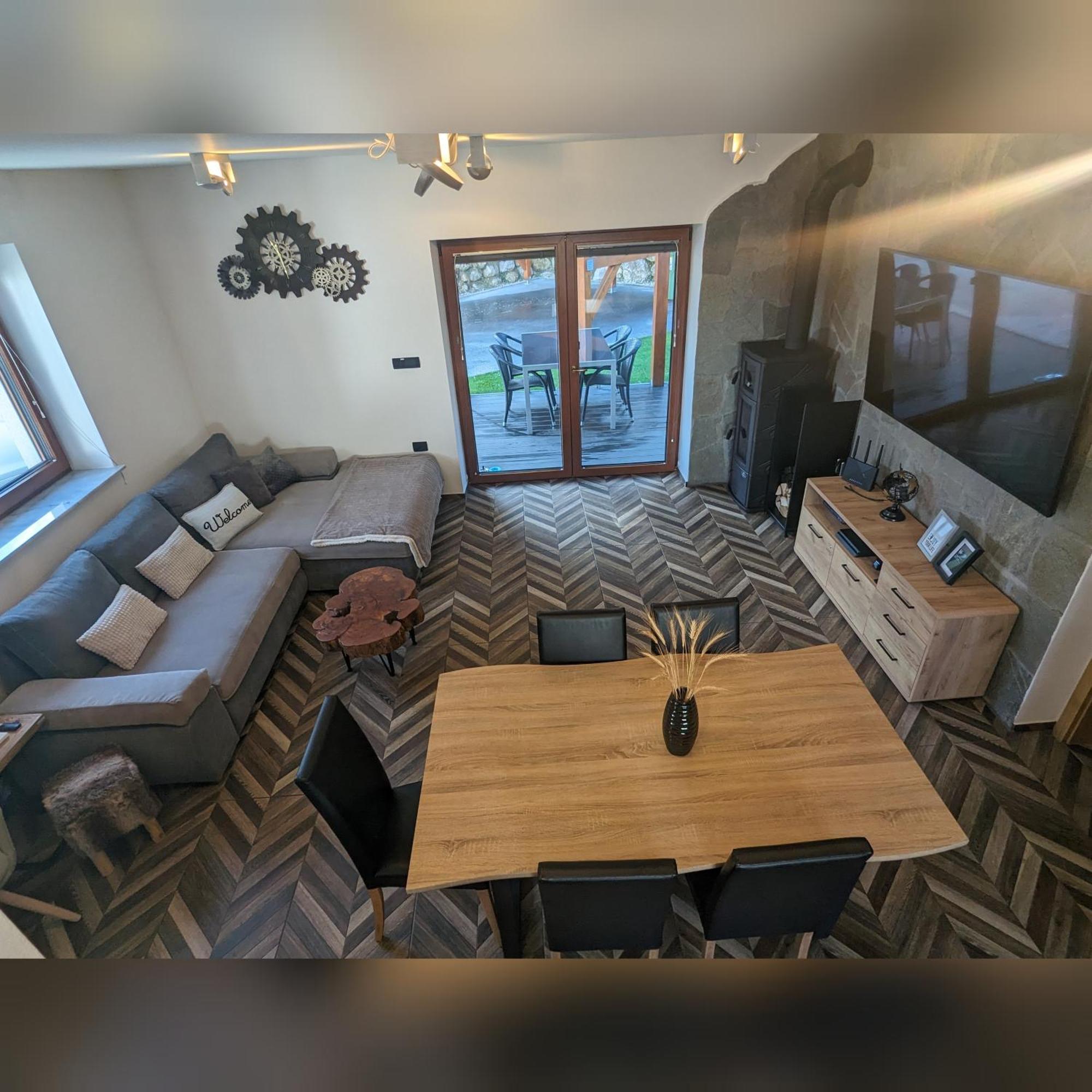 My Time Holiday House With Sauna Zgornje Gorje Bagian luar foto